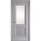 Двери Имидж Новый Стиль серая пастель (Premium) стекло с рисунком Р2