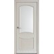 Двери Донна Новый Стиль патина (ПВХ DeLuxe) стекло с рисунком Р1