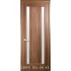Двери Босса Новый Стиль золотая ольха (ПВХ DeLuxe) с матовым стеклом