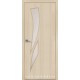 Двері Камея Новий Стиль дуб перловий (екошпон) з матовим склом