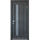 Двери Делла Новый Стиль grey new (ПВХ DeLuxe) с матовым стеклом