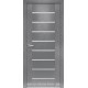 Двери Парма Новый Стиль X-серый (Orni-X) с матовым стеклом