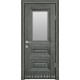 Двери Камилла Новый Стиль орех сибирский (ЭкоВуд) с матовым стеклом