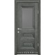 Двері Камілла Новий Стиль горіх сибірський (ЕкоВуд) зі склом графіт
