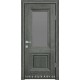 Двери Канна Новый Стиль орех сибирский (ЭкоВуд) со стеклом графит