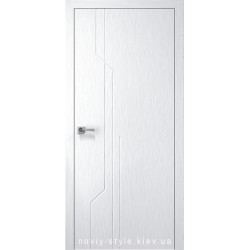 Двери Базис (Bazis) Новый Стиль Х-Белый Silk глухое