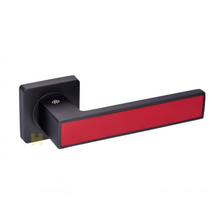 Ручки дверні Gavroche MAGNIUM Mg-A1 BLACK/RED