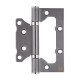 Дверні петлі Gavroche GR PLAT 100x62x2,0 мм, B2 MBN (графіт)
