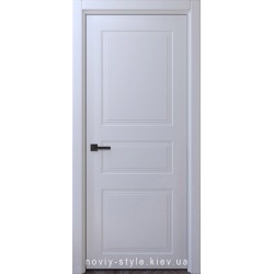 Крашеные белые двери Статус в интерьере