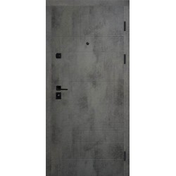 Двері вхідні Artiz ПЛ-20 оксид темний/оксид світлий оксид темний/оксид світлий