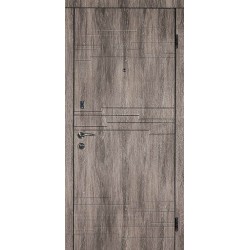 Двері вхідні Artiz Еко-5 горіх темний Artiz Еко-5