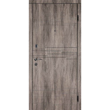Двері вхідні Artiz Еко-5 горіх темний Artiz Еко-5
