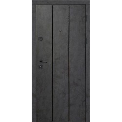 Двері вхідні Artiz КС-11 бетон антрацит/бетон сніговий