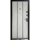 Двері вхідні Artiz КС-11 бетон антрацит/бетон сніговий