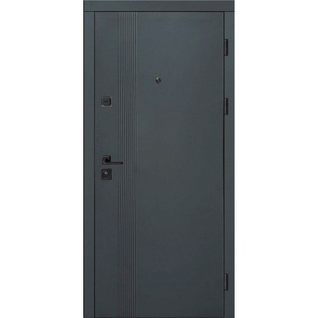 Двері вхідні Artiz КС-12 мусонне дерево/мусонне дерево світле