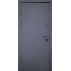 Двери входные Artiz СТ-107 RAL 1450/белое дерево