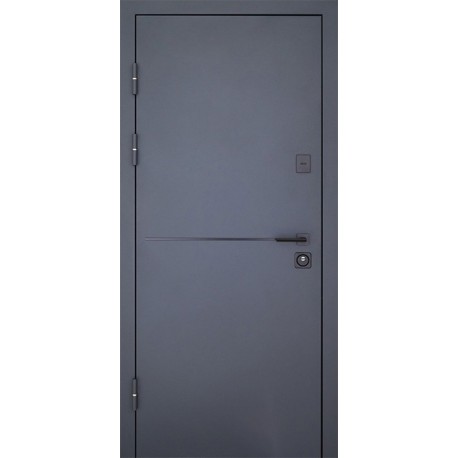 Двери входные Artiz СТ-107 RAL 1450/белое дерево