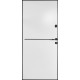 Двері вхідні City Light 1 RAL 9005 муар/астровайт RAL 9005