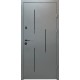 Двері вхідні City Light 3 RAL 7016 текстура/оксид світлий лайт