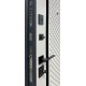 Двері вхідні City Max 1 антрацит/білий супермат
