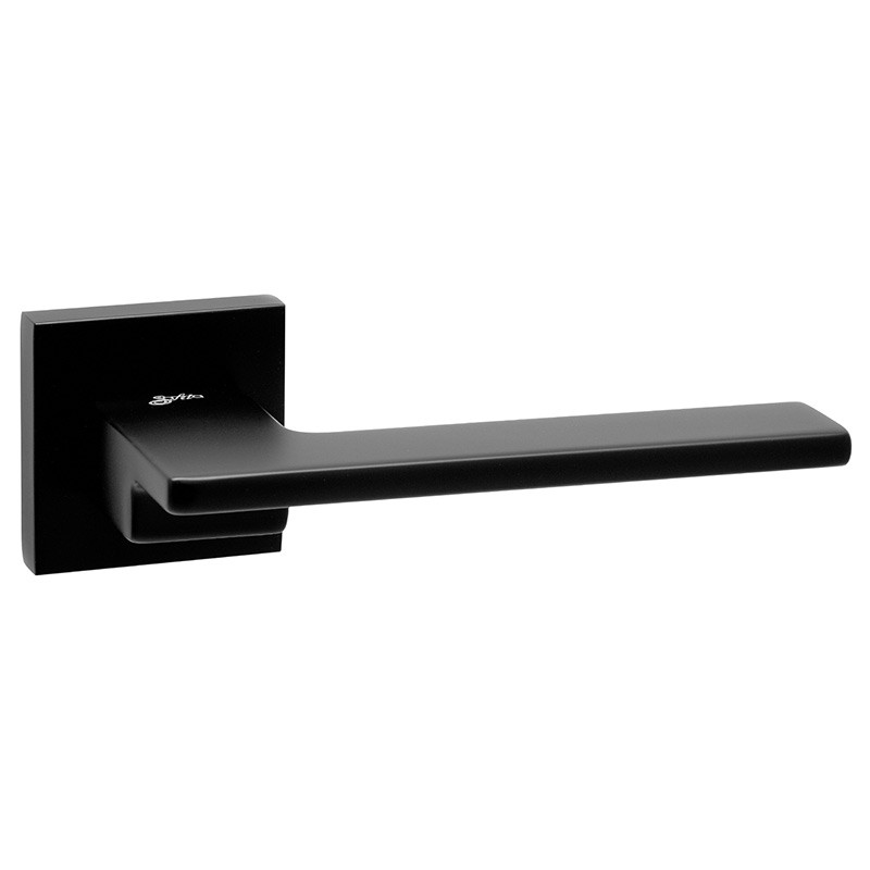 Ручки дверные Safita STEP HT MB (черный матовый)
