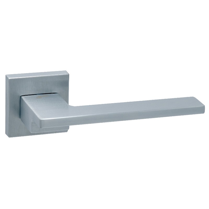 Ручки дверные Safita STEP HT SC (сатин хром)