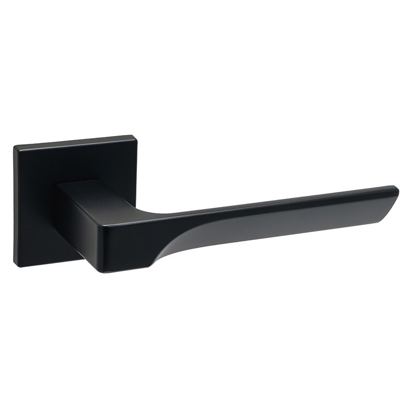 Ручки дверные Safita VISION HS LT MB (черный матовый)