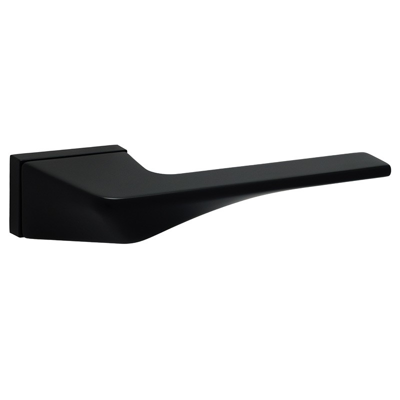 Ручки дверні Safita FLOW RT MB (чорний матовий) (чорний матовий)