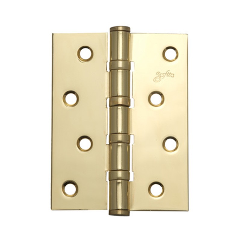 Петлі універсальні Safita 100*75*2,5 4BB SB (матове золото)