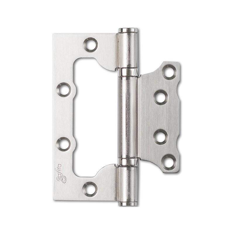 Петлі-метелики Safita 100*75*3 2BB SN (нікель матовий)