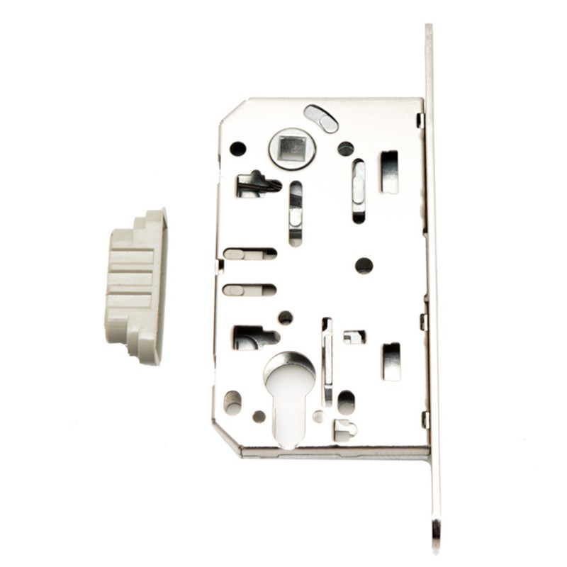 Замок магнитный Safita PZ 410C-S 85*50 SN (никель матовый)