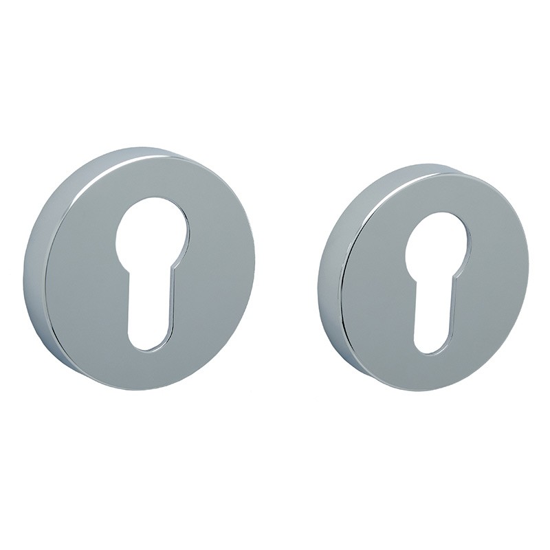 Накладка под цилиндр Safita PZ RD CP (хром)