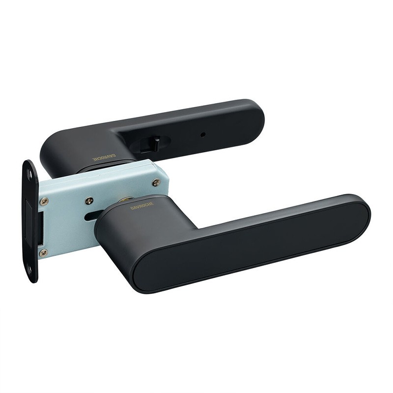 Ручки дверные Gavroche GRCLICK Cl-O1 с магнитной защелкой BLACK (черный)