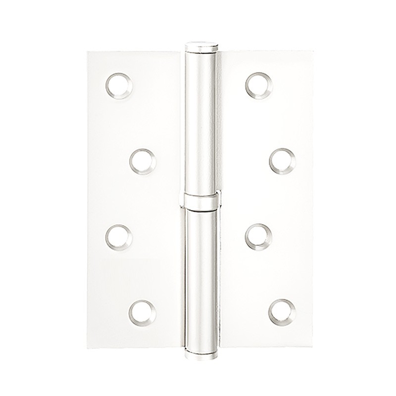 Петля дверна Gavroche GR 100x75x2,5 мм, B1 (L/R) WHITE (білий)