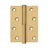 Петля дверная Gavroche GR 100x75x2,5 мм, B1 (L/R) GoldSB (сатиновое золото)