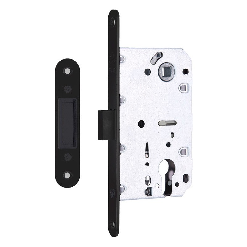 Замок врезной Gavroche GR 85М-ЕС BLACK (черный)