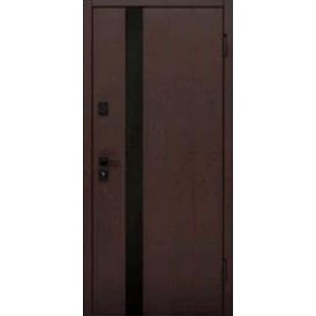 Двери входные Artiz ТР-1 RAL 8019 RAL 8019/бетон бежевый