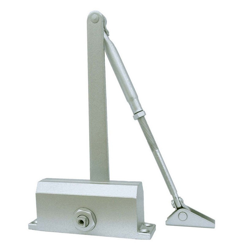 Доводчик дверной USK 702-60 кг серебро