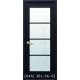 Двері Вікторія Новий Стиль сандал (екошпон) скло з малюнком Р4