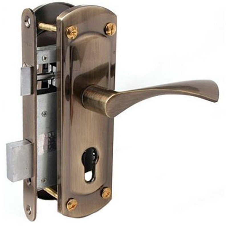 Замок USK ET-25112 AB (старая бронза)