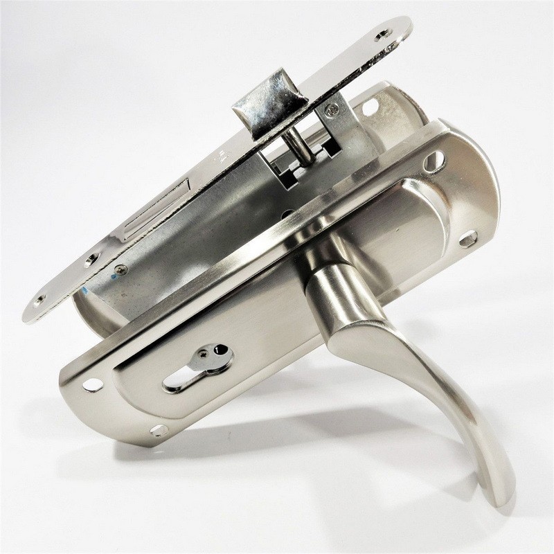 Замок USK ET-25112 BN (шлифованный никель)