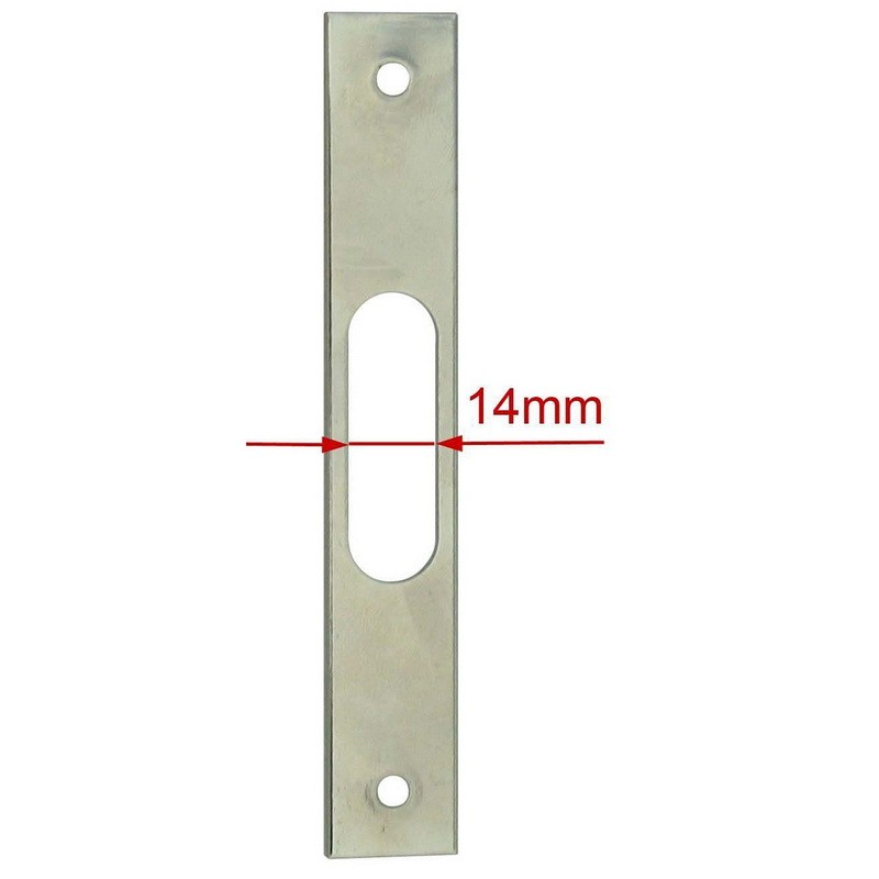 Ответная планка для замка SR-500 BN (шлифованный никель)