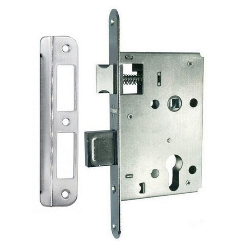 Корпус замка USK 55*45 BN (шлифованный никель)