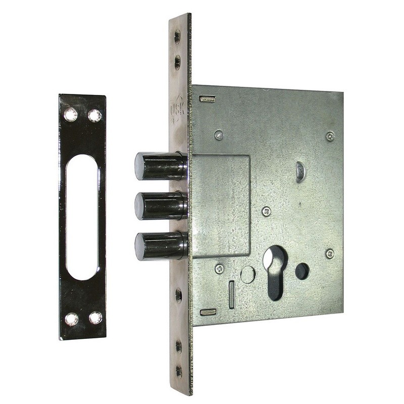 Замок Fortezi 257 R NP (полированный никель)