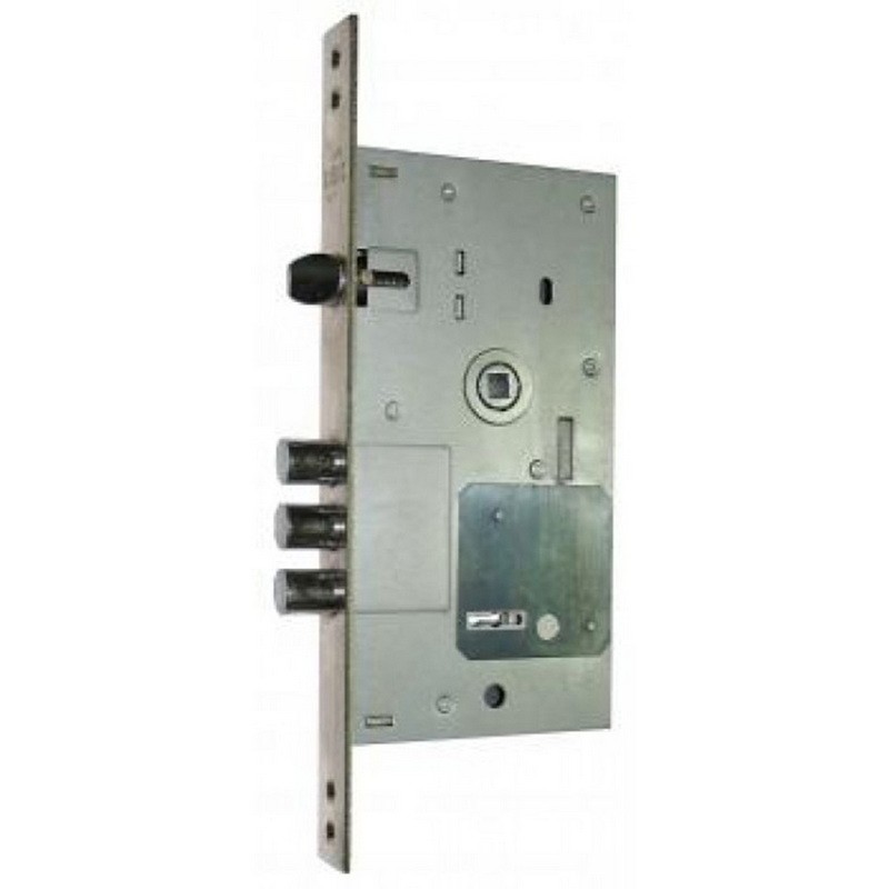 Замок сувальдный USK 252RL NP (полированный никель)