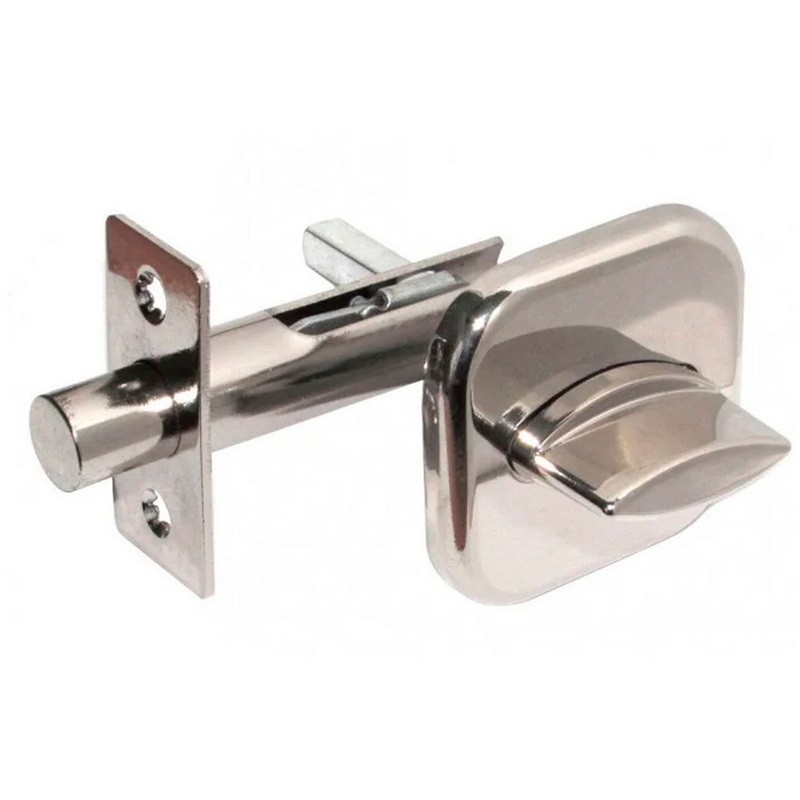 Защелка металлических дверей DL-02 NP (полированный никель)