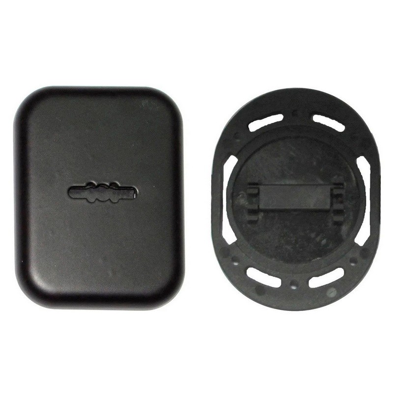 Накладки під сувальдний ключ DE-02 BLACK (чорний)