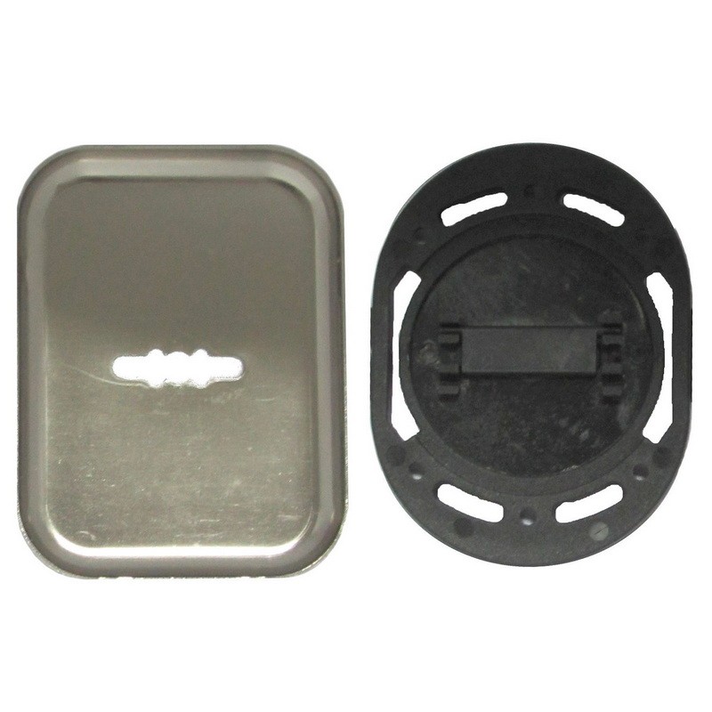 Накладки під сувальдний ключ DE-02 NP (полірований нікель)