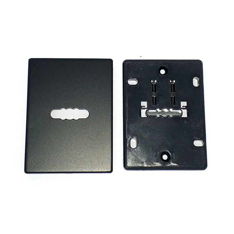 Накладки під сувальдний ключ DE-10 BLACK (чорний)