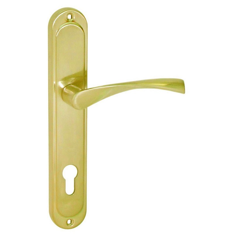 Ручки на планці A-85/40-012 PB (полірована латунь)